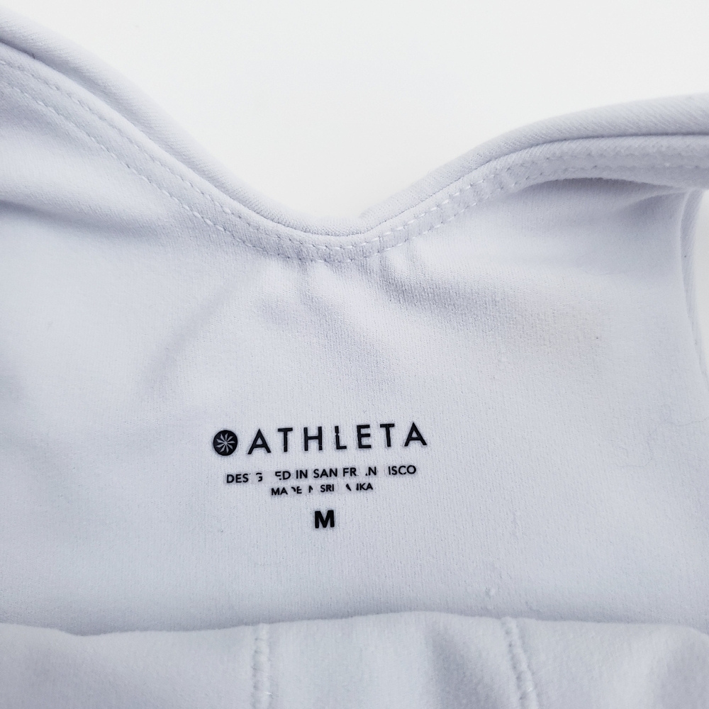 Athleta Conscious Cup Halter Sports Bra Athletic - Picture 7 of 7